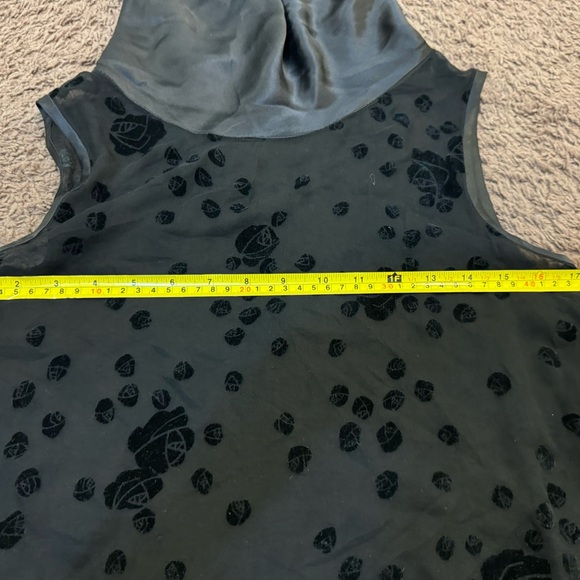 2 FOR $25 iRoo Cowl Neck Sheer Sleeveless Top Blouse Made In Singapore 38 (S) - Picture 6 of 6